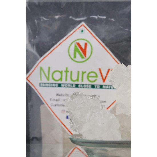Nature Vit Dhaga Mishri, 900g | Rock Sugar | Pure Thread Crystal | Thread Mishri | Mishri Crystal