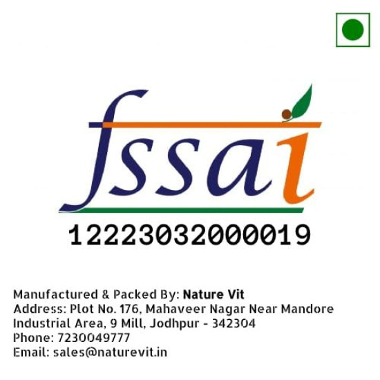 Nature Vit Dhaga Mishri, 900g | Rock Sugar | Pure Thread Crystal | Thread Mishri | Mishri Crystal