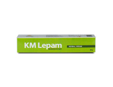 Kerala Ayurveda KM Lepam - 20 g | Headache Relief Balm | Ayurvedic Balm for Headache | Herbal Pain Balm | 100% Ayurvedic | With Sallaki, Aloe Vera, Kapoora, Original Beeswax | 20g