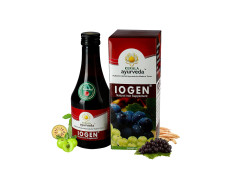 Kerala Ayurveda Iogen 200ml | Natural Iron Supplement | Improves Hemoglobin level | Herbal Iron Supplement | Non-Constipating Iron Tonic | Anemia Syrup | Stimulates Appetite | No Artificial Flavors | With Bilva, Satavari, Draksha, Amla, and Annabedi |