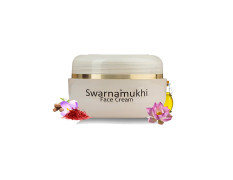 Kerala Ayurveda Swarnamukhi Face Cream| For a Natural Golden Glow |Face Cream for Dry Skin | Non-Greasy Formula| Night Cream for Dry Skin| Face Cream for Women & Men | with Kumkuma, Kamala, Manjishta, Chandana, Kanaka thailam, and Thila thailam |