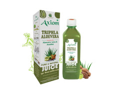 Axiom_Ayurveda Triphla Aloevera Juice 500ml | Boost Digestion System | Immunity Booster | Helps in Acidity | WHO GLP,GMP, ISO Certified Natural Product |Product