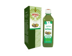 Axiom Ayurveda Saptfla Juice 500 ml | Ayurvedic Juice | WHO-GLP,GMP Certified Product | No Added Colour | No Added Sugar