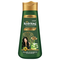 Kesh King Ayurvedic Anti Hairfall Shampoo Reduces Hairfall 21 Natural Ingredients With The Goodness Of Aloe Vera, Bhringraja And Amla For Silky, Shiney, Smooth Hair, 340Ml