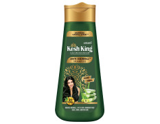 Kesh King Ayurvedic Anti Hairfall Shampoo Reduces Hairfall 21 Natural Ingredients With The Goodness Of Aloe Vera, Bhringraja And Amla For Silky, Shiney, Smooth Hair, 340Ml