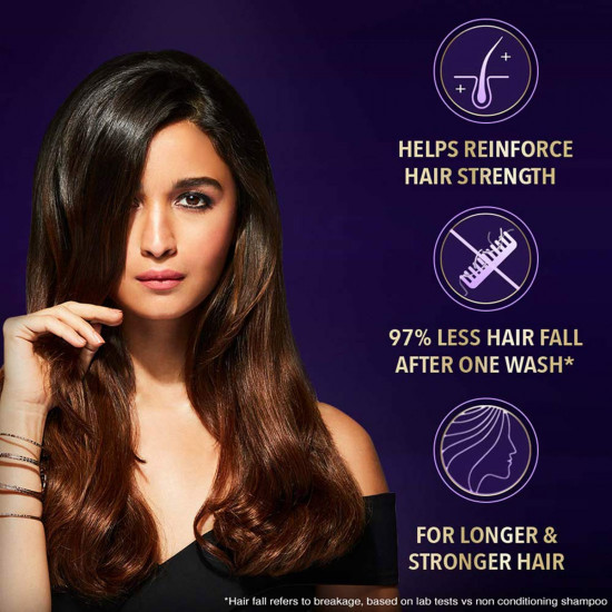 Tresemme Hair Fall Defence Shampoo, For Strong Hair, With Keratin Protein, Prevents Hair Fall due to Breakage, 185 ml