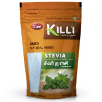 KILLI Stevia | Natural Sweetner | Seeni Thulasi Leaves Crushed, 80g (Pack of 3)