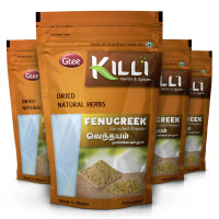 KILLI Sprouted Fenugreek | Vendhayam | Methi | Uluva | Menthya Powder, 100 grams (Pack of 4)