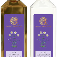 Forest Essentials Hair Cleanser, Amla, Honey and Mulethi, 200ml (Shampoo & Conditioner Combo)