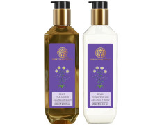 Forest Essentials Hair Cleanser, Amla, Honey and Mulethi, 200ml (Shampoo & Conditioner Combo)