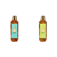 Forest Essentials Dasapushpadi - Baby Hair and Body Wash, 200ml + Baby Body Massage Serum (Combo), 200ml