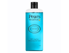 Pears Soft and Fresh Body Wash 250 ml, 98% Pure Glycerin, Liquid Shower Gel crafted with Mint Extracts for Refreshed Skin, No Paraben & 100% Soap Free