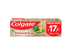 Colgate Swarna Vedshakti Toothpaste - 300gm - Natural Oral Care