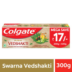 Colgate Swarna Vedshakti Toothpaste - 300gm