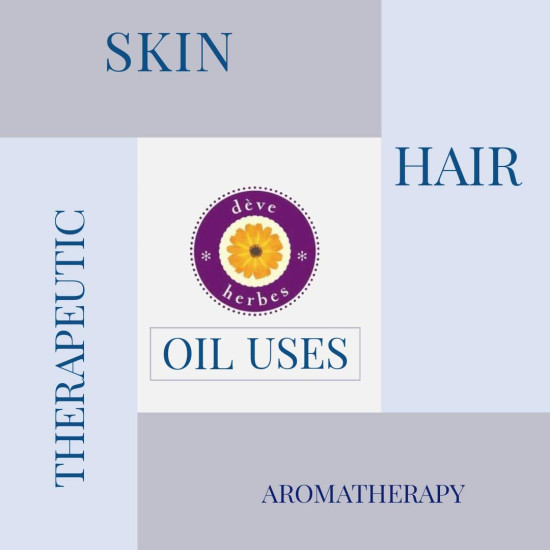 Deve Herbes Pure Babchi (Bakuchi) Oil (Psoralea corylifolia) | Cold Pressed | Natural | Undiluted | For Diluting Essential Oils | For Skin & Massage | Men & Women | 30ml