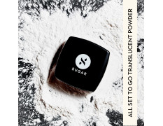 SUGAR All Set To Go Translucent Powder for shine constrol | Matte Loose Setting Powder | Blurs Pores & Fine Lines | 7gm