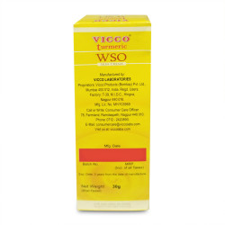 Vicco Turmeric WSO Skin Cream, Reduces Pimples and Prevents Skin Problems, For Healthy And Clear Skin, Suitable For All Skin Types, 100% Natural, 60 Gm, (Pack Of 3)