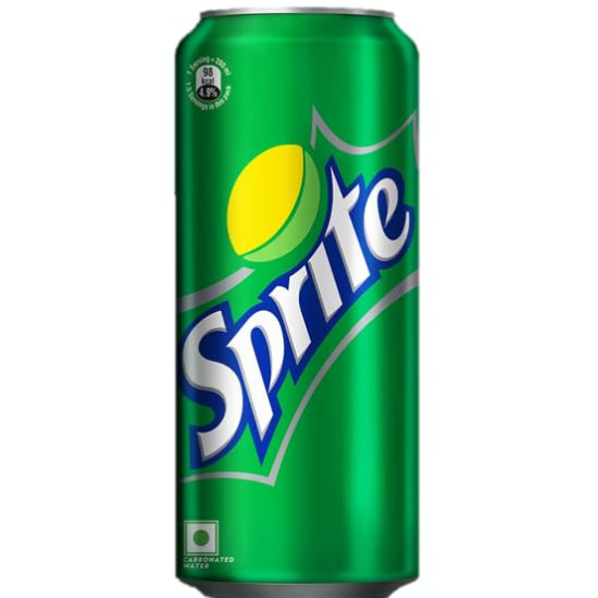 Sprite Lemon-Lime Flavoured Cold Drink | Refreshing Taste | Clear Soft Drink with No Added Colours | Recyclable Can, 300 ml