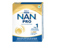 Nestle Nan Pro 1 Infant Formula With Probiotic (Up To 6 Months), Stage 1-400G Bag-In-Box Pack, Powder