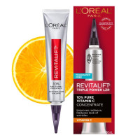 L'Oreal Paris Revitalift Derm Intensives Vitamin C Serum For Radiant & Brighter Skin, Even Skin Tone & Visibly Reduced Wrinkles, 30ml