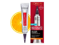 L'Oreal Paris Revitalift Derm Intensives Vitamin C Serum For Radiant & Brighter Skin, Even Skin Tone & Visibly Reduced Wrinkles, 30ml
