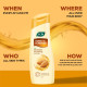 Joy Honey & Almonds Advanced Nourishing Lightweight Body Lotion 300ml x 2 | Enriched With Shea Butter | Natural Sunscreen Filters | Suitable for Normal to Dry Skin