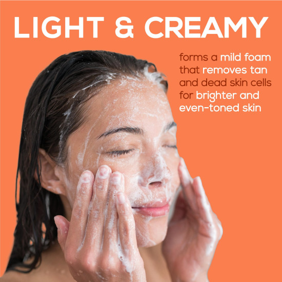 Joy Skin Fruits Spots & Tan Clear Face Wash 100ml x2 | Enriched with Papaya & Vitamin C + A | For Healthy Glowing skin | Suitable for All Skin Types