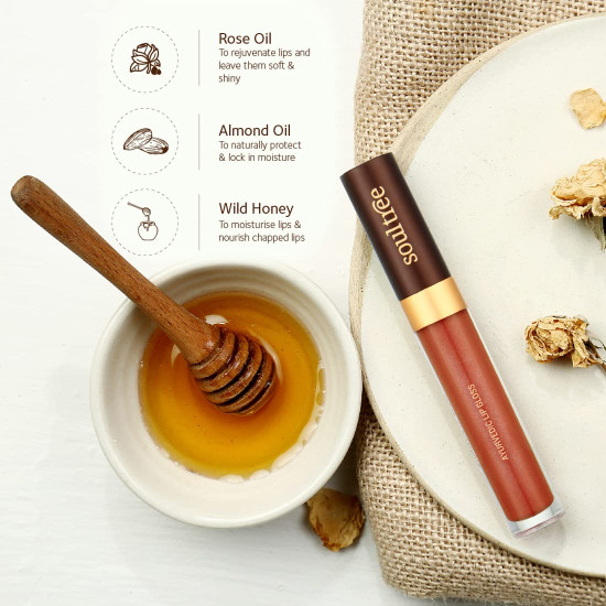 SoulTree Ayurvedic Lip Gloss - Rich Earth Colour(204), 5 g SoulTree Ayurvedic Lip Gloss - Rich Earth Colour(204), 5 g