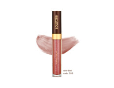 SoulTree Ayurvedic Lip Gloss - Rose Dew Colour(206), 5 g