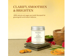 Kama Ayurveda Suvarna Haldi Chandan Brightening Face Pack, 40g