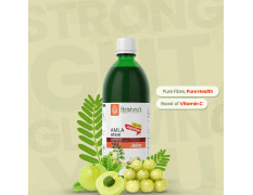 Krishna's Herbal & Ayurveda Premium Amla High Fibre Juice | Natural Immunity Booster | Rich in Vitamin C - 1 l (Pack of 1)