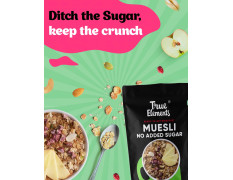 True Elements Muesli No Added Sugar 400gm