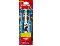 Colgate Kids Manual Toothbrush For 2+ Years, 3Pcs , With Extra Soft Bristles,Multicolour