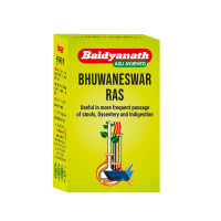 Baidyanath Bhuwaneswar Ras - 80 Tablets | Ayurvedic Digestive Support, Herbal Stomach Wellness Formula