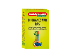Baidyanath Bhuwaneswar Ras - 80 Tablets | Ayurvedic Digestive Support, Herbal Stomach Wellness Formula