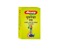 Baidyanath Bhuwaneswar Ras - 80 Tablets | Ayurvedic Digestive Support, Herbal Stomach Wellness Formula