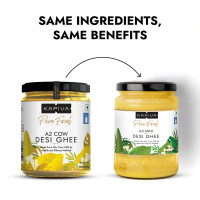 Kapiva Certified A2 Gir Cow Ghee 500ML | Traditional Vedic Bilona Method | Grassfed, Pure & Healthy | Curd-Churned | Premium Glass Bottle | 100% Natural & Lab-Tested | Rich in Nutrition