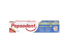 Pepsodent Germicheck 200g 8 Actions, Whole Mouth Toothpaste Fights Teeth, Gum & Tongue Germs, Prevents Cavity, Helps Teeth Whitening & Oral Hygiene