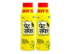 Pet Saffa Granules | Natural Laxative | Constipation Relief | Relief from disgetive problems like Acidity, Gas & Bloating - 200g (Pack of 2)