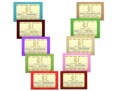 Khadi Natural Handmade Herbal Soap Combo Assorted Natural Soap Gift Set, Enriched With Essential Oils, 125 G each (Pack Of 10)