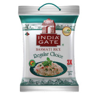 India Gate Basmati Rice Regular Choice, 5kg - Hygienically Packed and Vegetarian