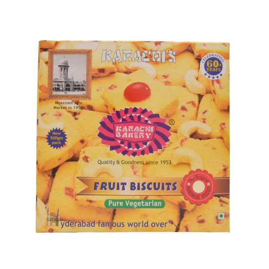 Karachi Bakery Fruit Biscuit Premium, 500G