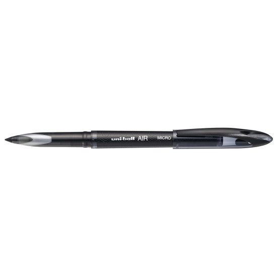 uni-ball Air UBA188M 0.5 mm Roller Ball Pens, Black Ink, Pack of 3
