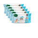 Mother Sparsh 98% Water Based Baby Wipes I Plant made Baby Wet Wipes I 80 Pcs- Pack of 5