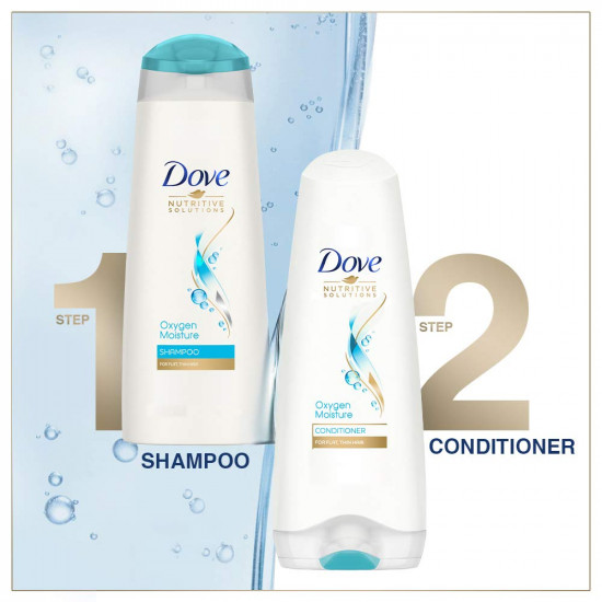 Dove Oxygen Moisture Shampoo, 650 ml