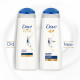 Dove Intense Repair, Shampoo, 340ml, for Dry & Frizzy Hair, with Fiber actives , to Smoothen and Strengthen Dry & Frizzy Hair, Deep Nourishment to Damaged Hair