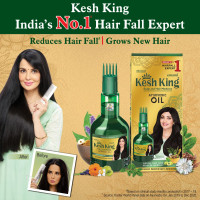 Kesh King Ayurvedic Anti Hairfall Hair Oil | Reduces hairfall |21 Natural Ingredients | Grows New Hair with Bhringraja, Amla and Brahmi - 100 ml