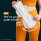 Whisper Bindazzz Nights 10 XXXL Sanitary Pads, Upto 0% Leaks All Night Long, For Super Heavy Flow, Nearly 75% Longer with Wider Back, Double hug wings keep pad in place , Disposable Wrapper Whisper Bindazzz Nights 10 XXXL Sanitary Pads, Upto 0% Leaks All Night Long, For Super Heavy Flow, Nearly 75% Longer with Wider Back, Double hug wings keep pad in place , Disposable Wrapper