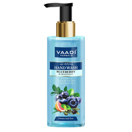 Vaadi Herbals Age Defying Blueberry and Grapefruit Hand Wash - 250 ml