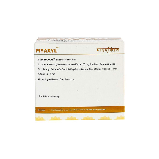 KERALA ayurveda Myaxyl -100 Capsules